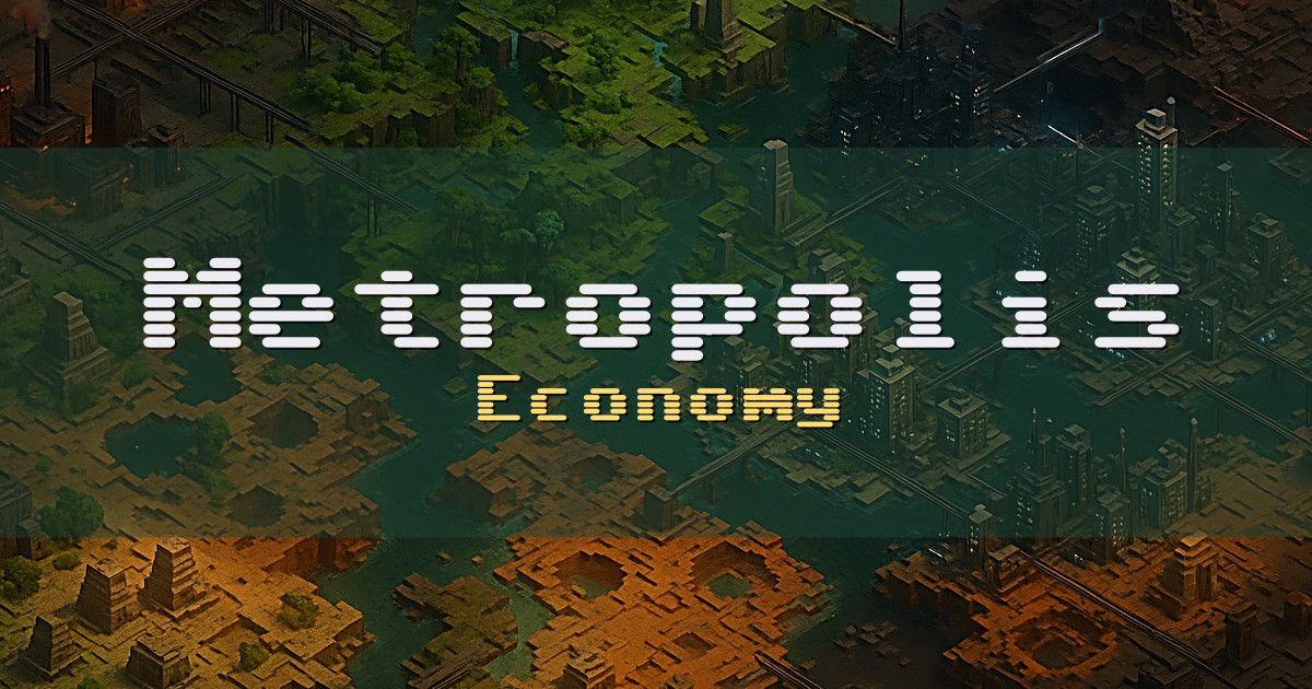 Metropolis Economy Minecraft server