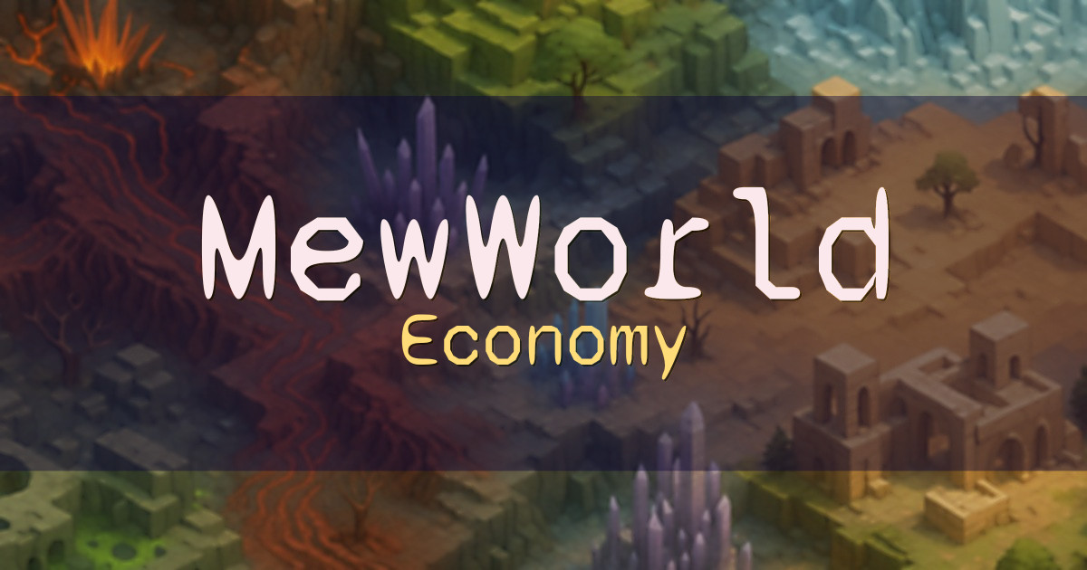 MewWorld Economy Minecraft server