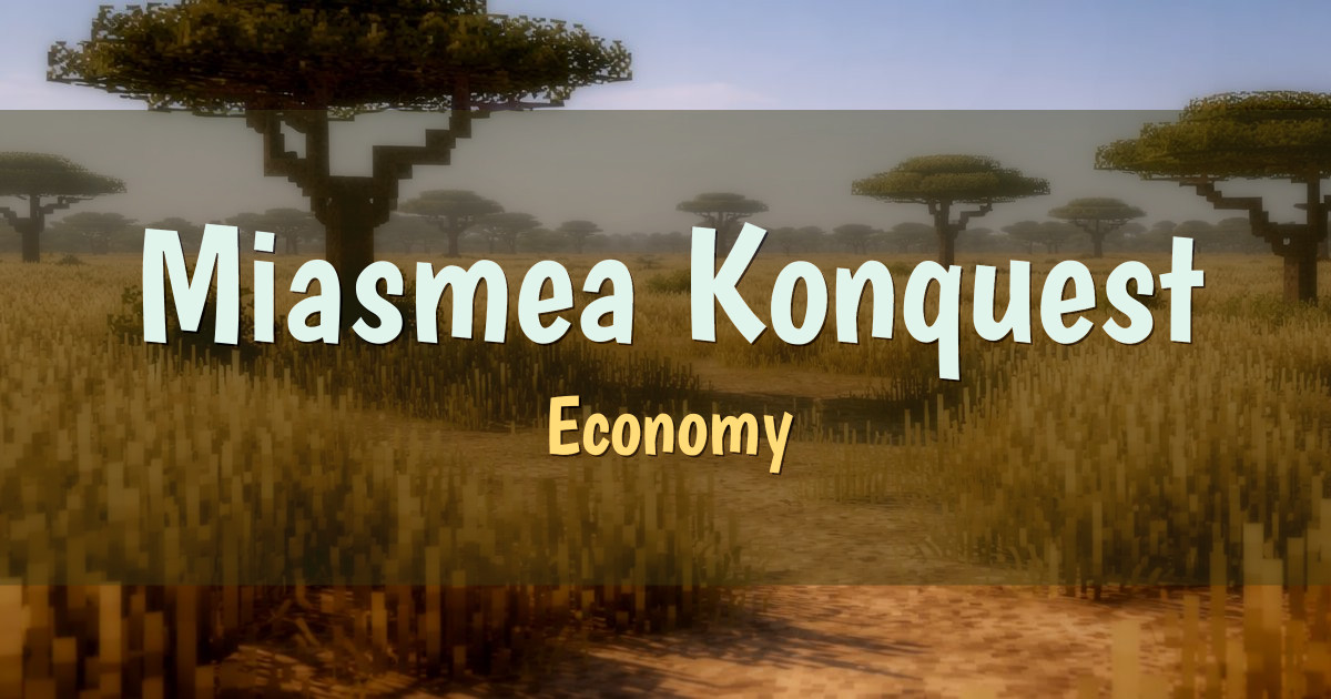 Miasmea Konquest Economy Minecraft server