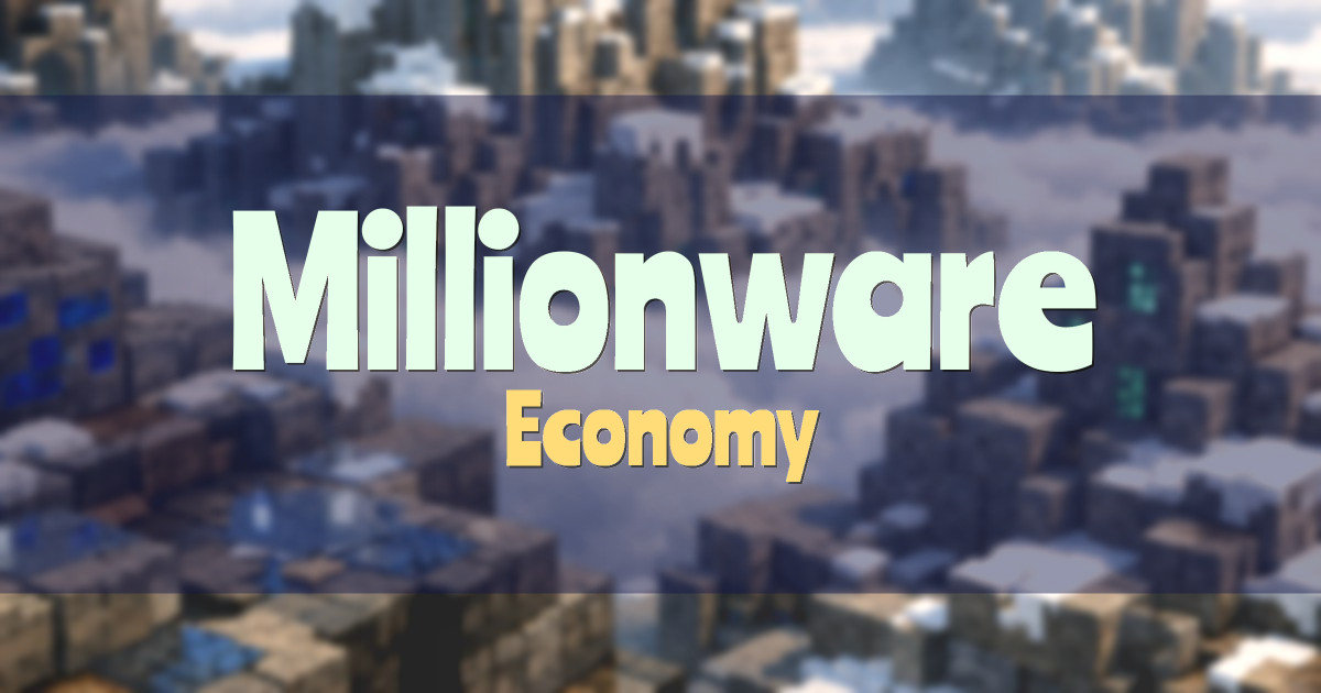 Millionware Economy Minecraft server