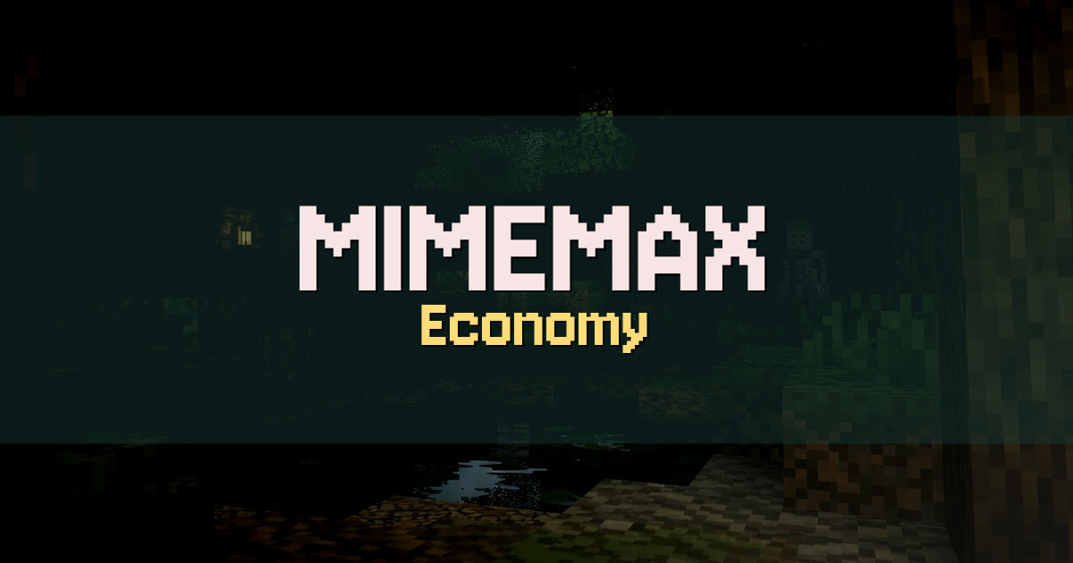MIMEMAX Economy Minecraft server