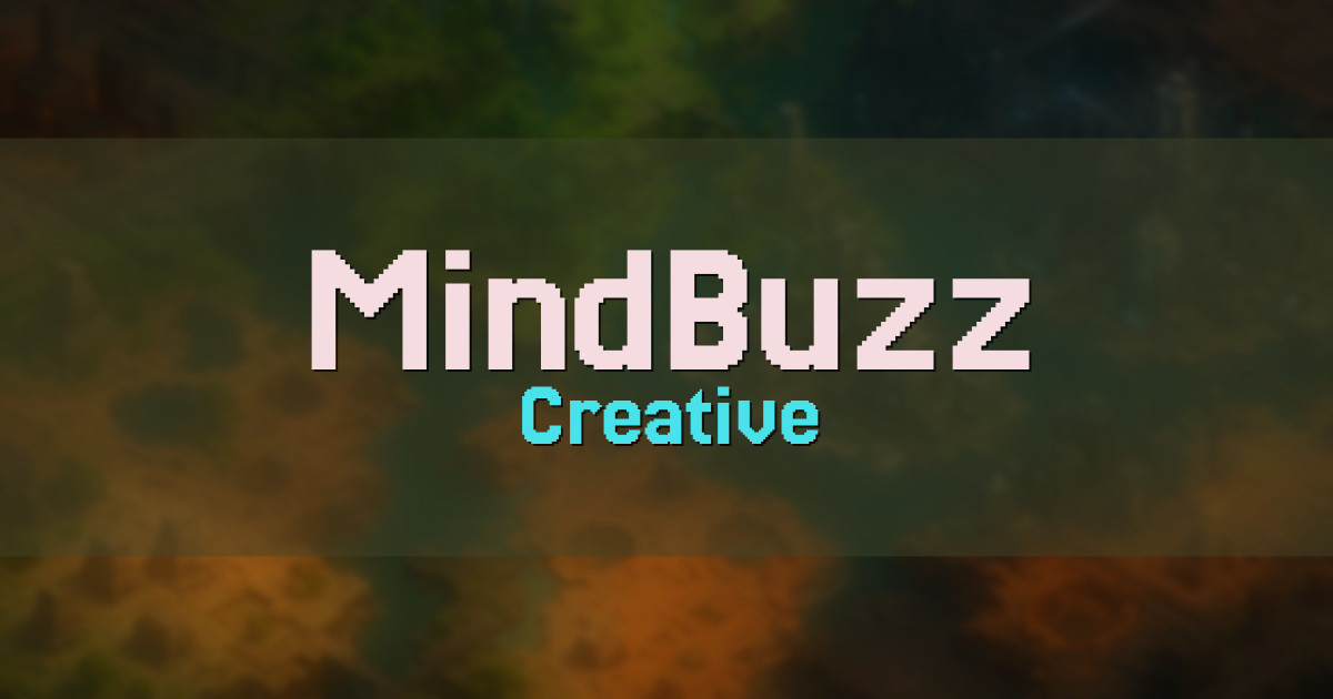 MindBuzz Creative Minecraft server