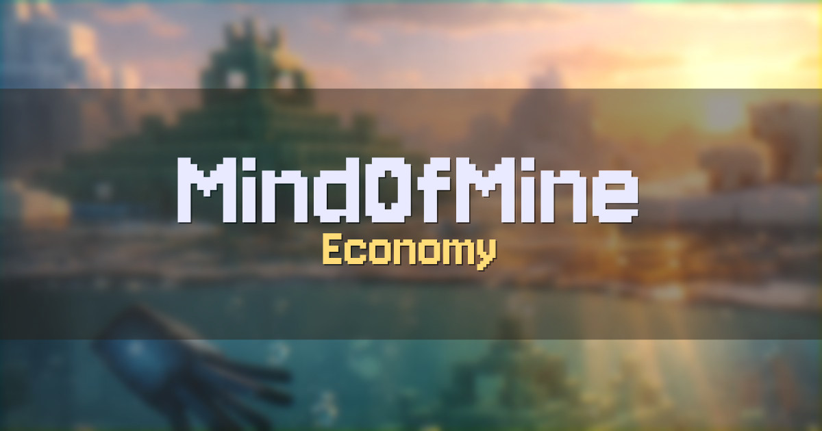 MindOfMine Economy Minecraft server