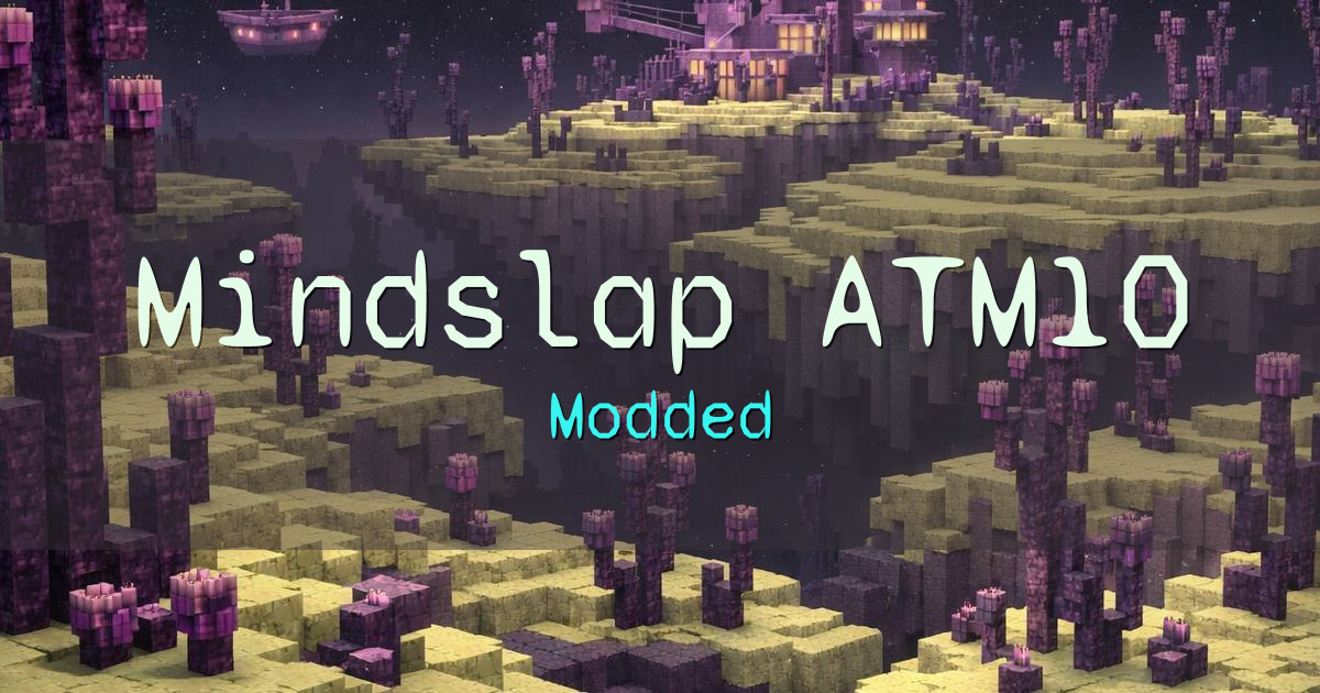 Mindslap ATM10 Modded Minecraft server