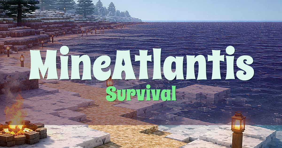MineAtlantis Survival Minecraft server