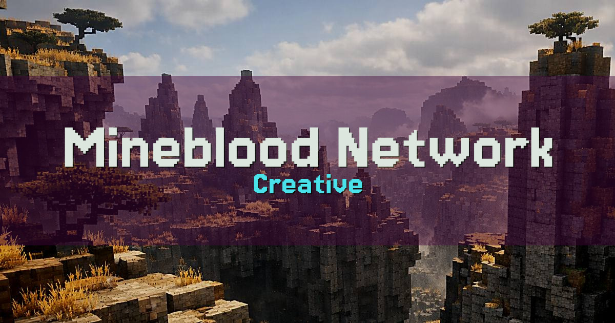Mineblood Network Creative Minecraft server