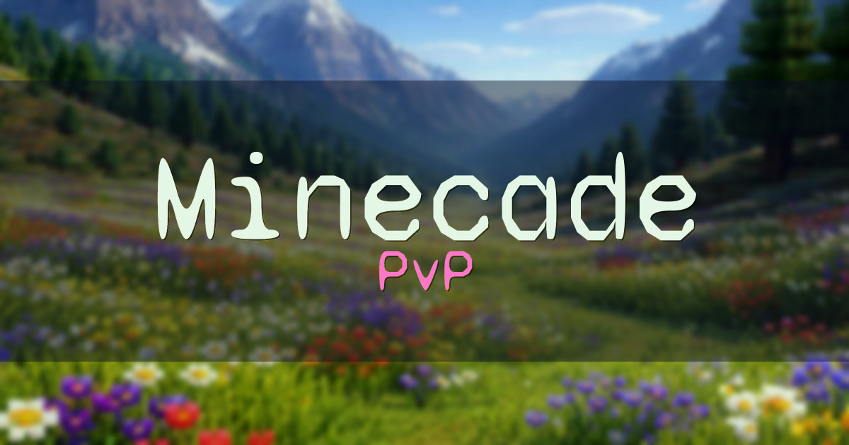 Minecade PvP Minecraft server