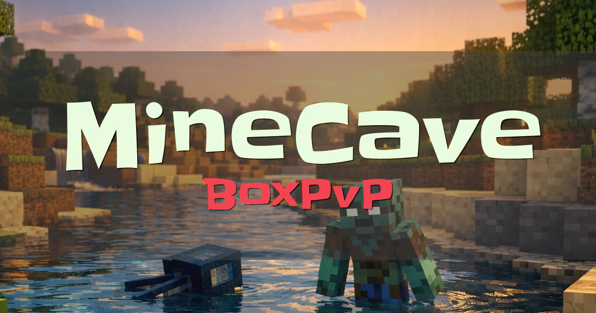 MineCave BoxPvP Minecraft server