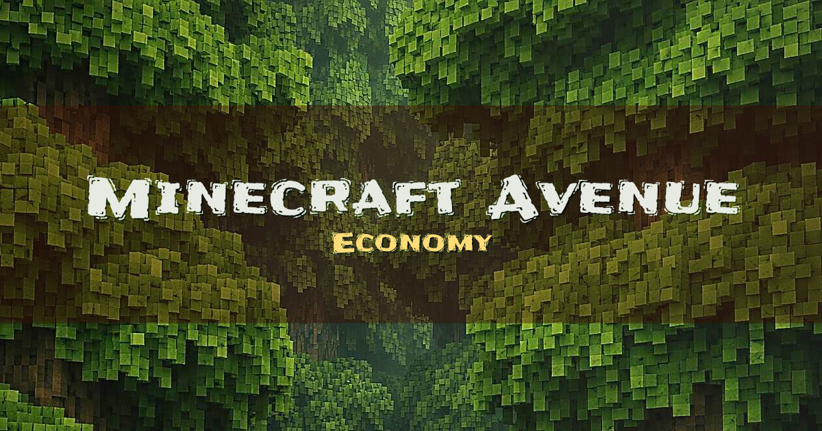 Minecraft Avenue Economy Minecraft server