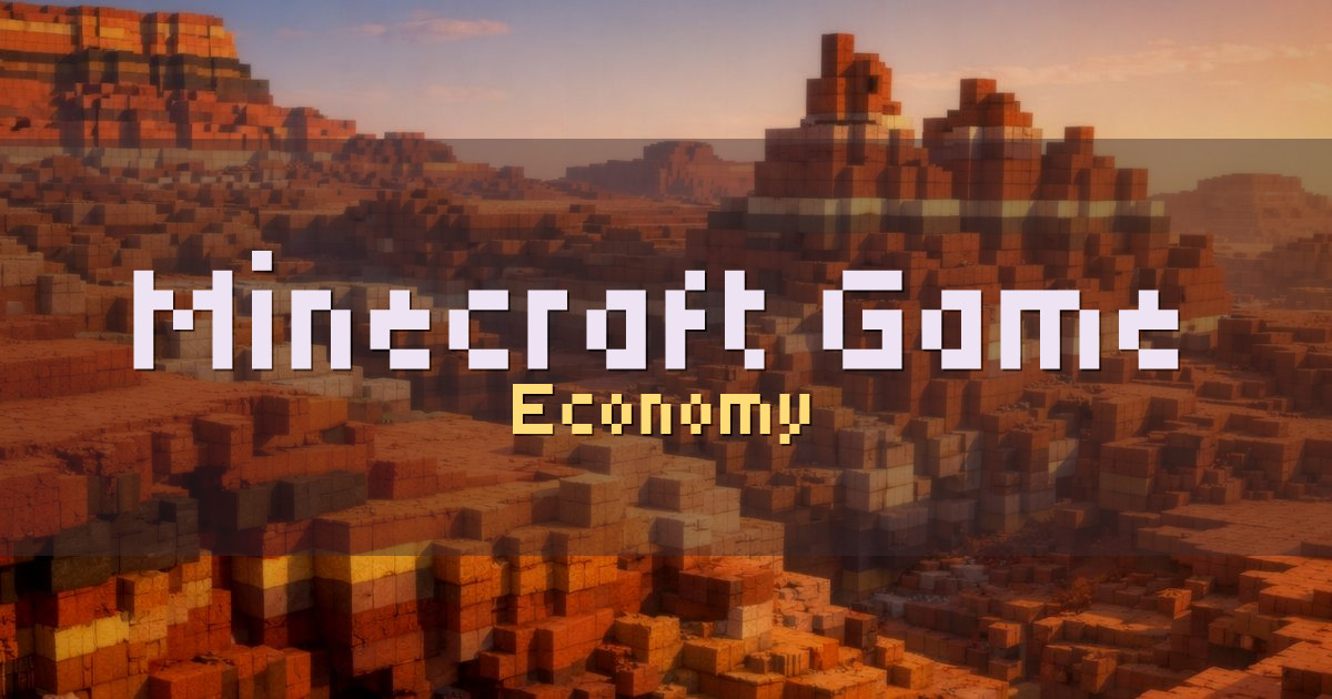 Minecraft Game Economy Minecraft server