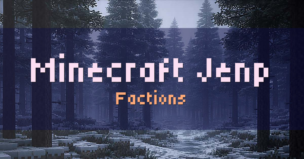 Minecraft Jenp Factions Minecraft server