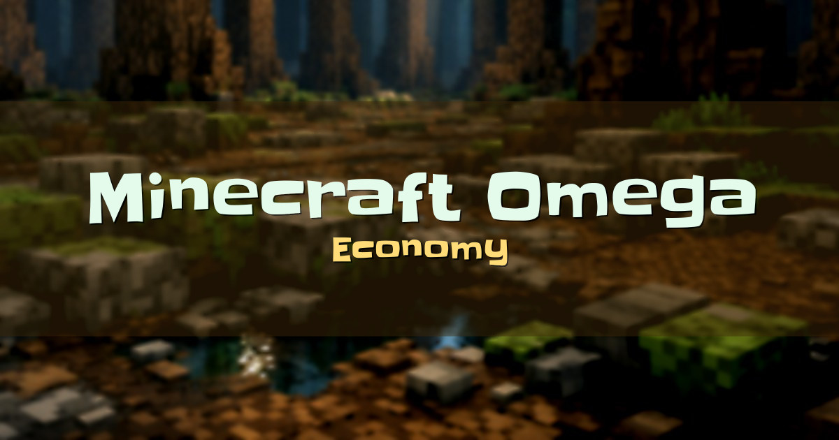 Minecraft Omega Economy Minecraft server