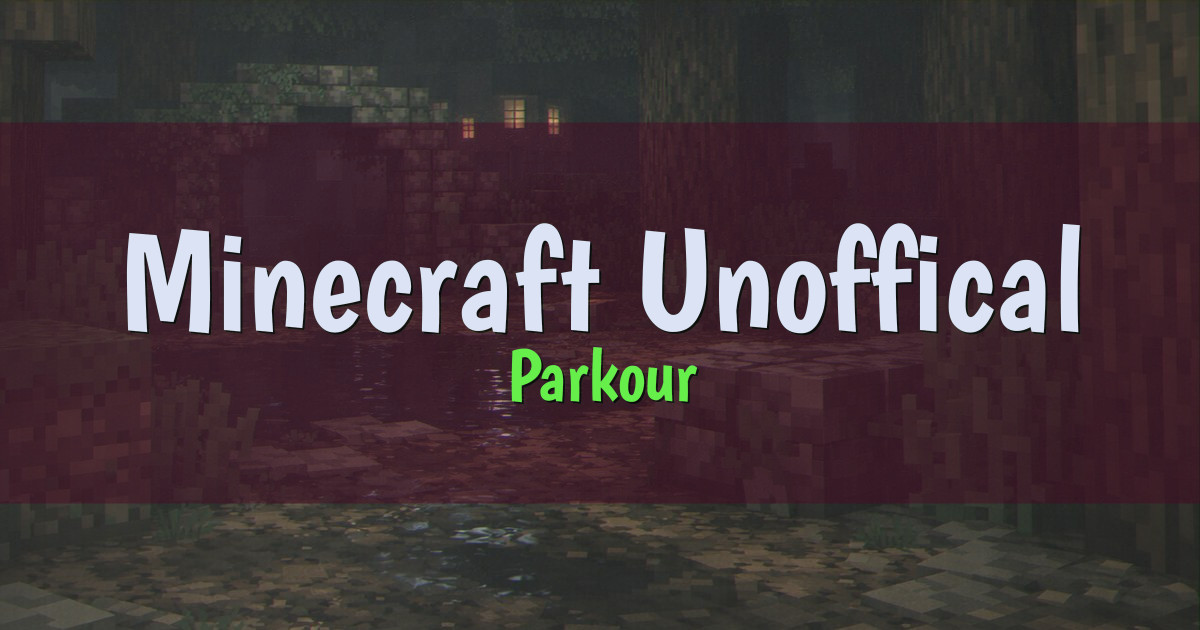 Minecraft Unoffical Wipeout Parkour Minecraft server