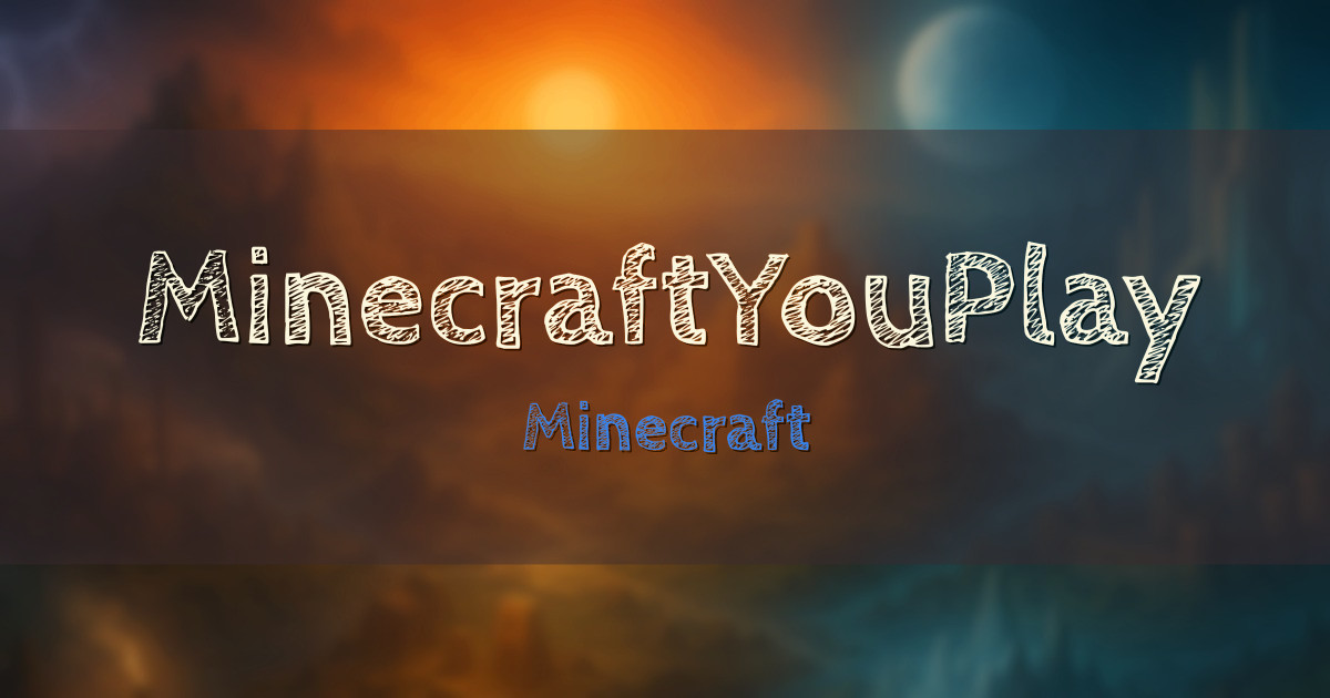 MinecraftYouPlay Minecraft server