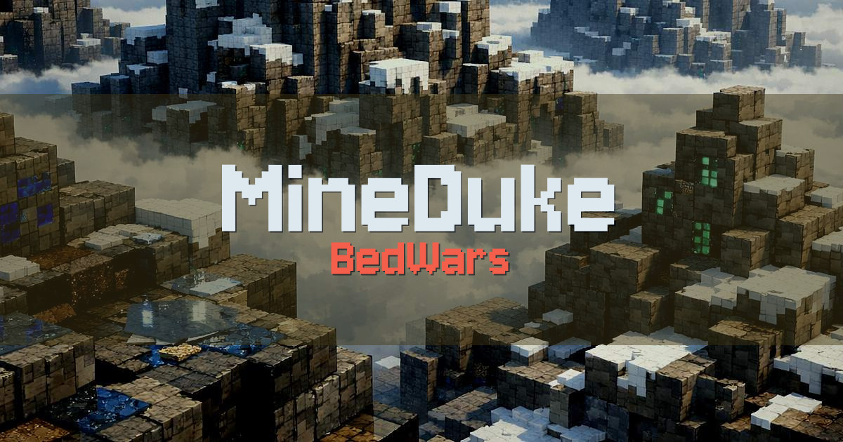 MineDuke BedWars Minecraft server