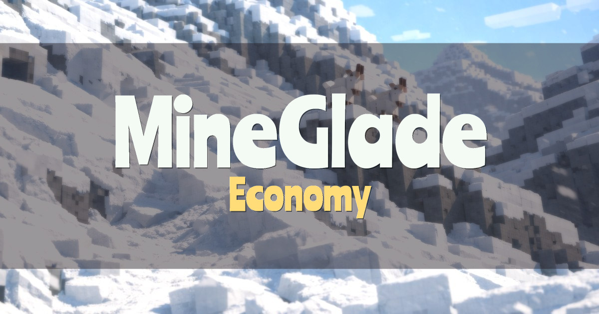 MineGlade Economy Minecraft server
