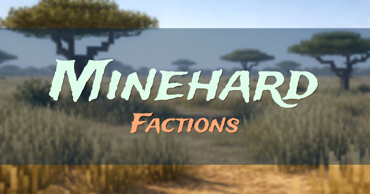 Minehard Factions Minecraft server