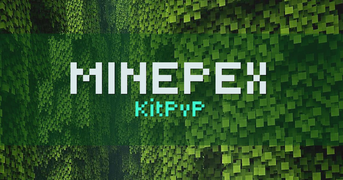 MINEPEX KitPvP Minecraft server