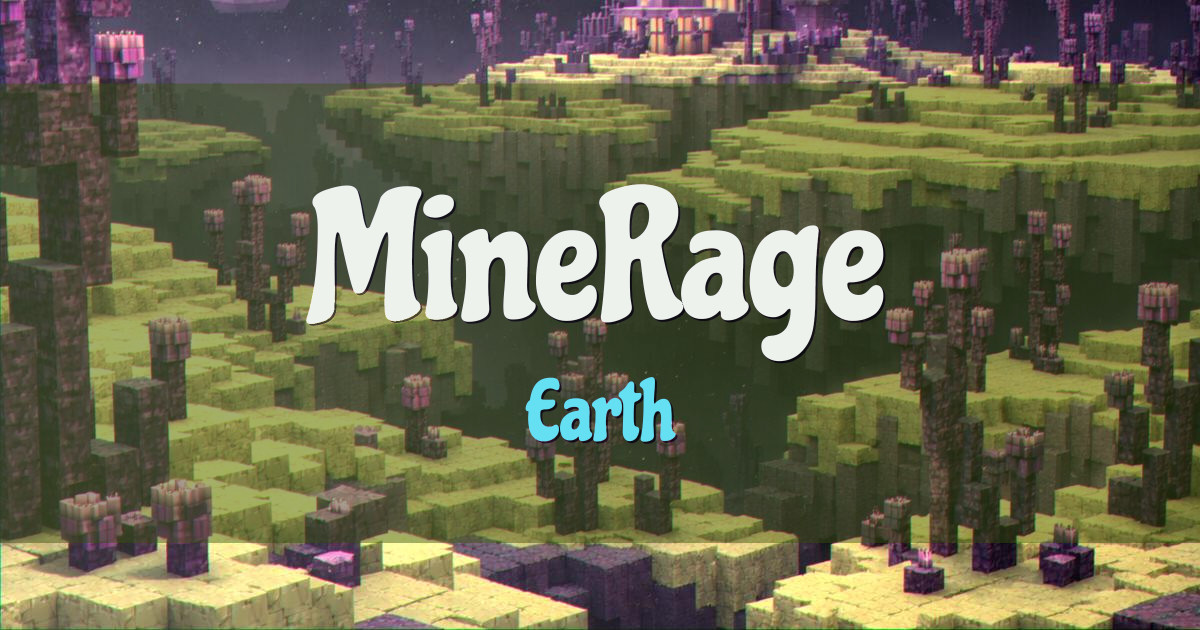 MineRage Earth Minecraft server