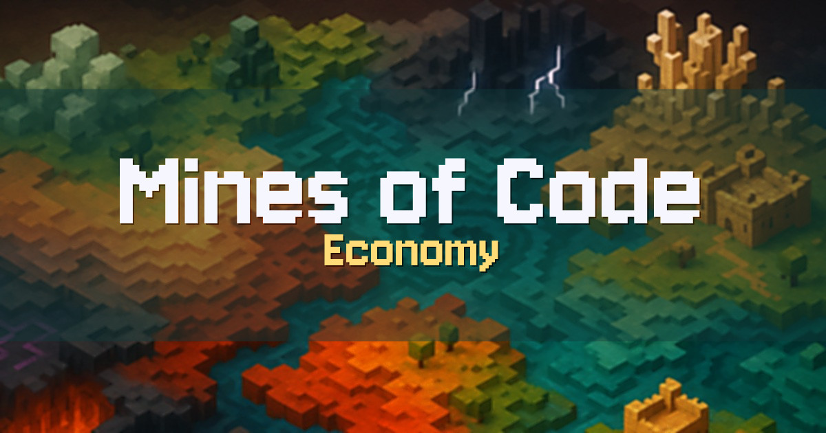 Mines of Code Economy Minecraft server