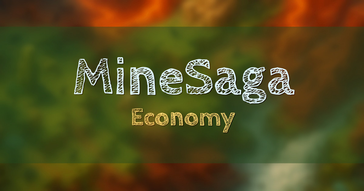 MineSaga Economy Minecraft server