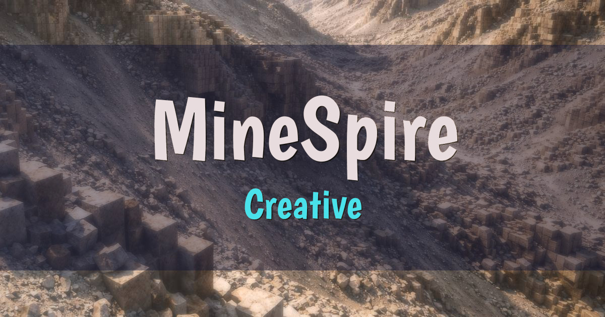 MineSpire Creative Minecraft server
