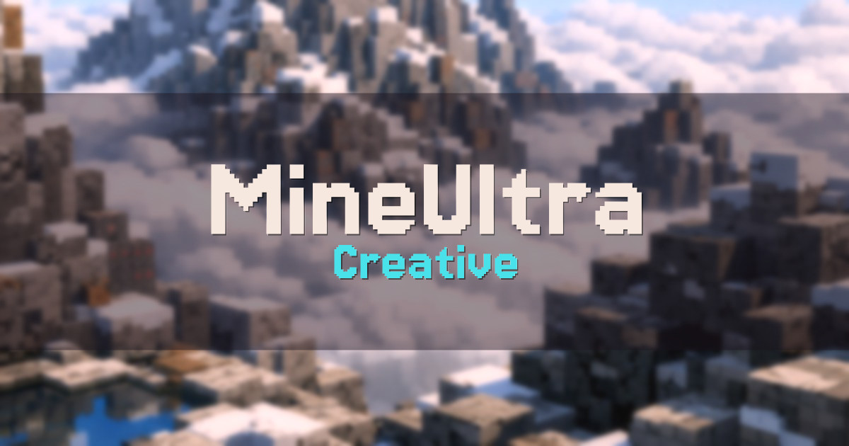 MineUltra Creative Minecraft server