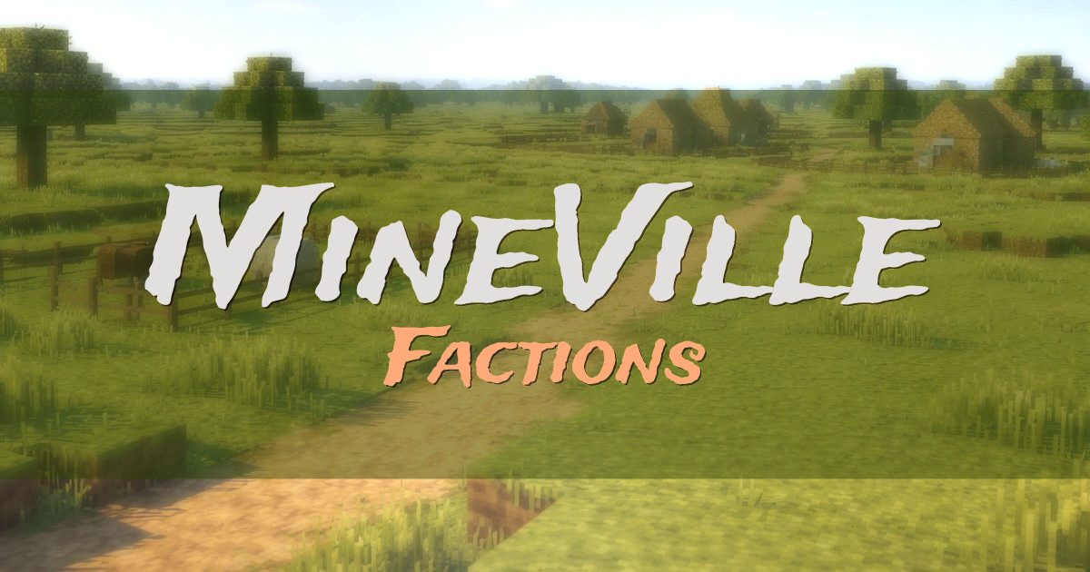 MineVille Factions Minecraft server