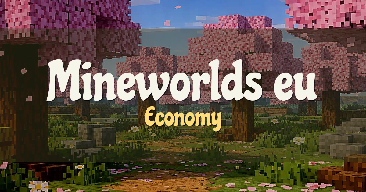 Mineworlds.eu Economy Minecraft server