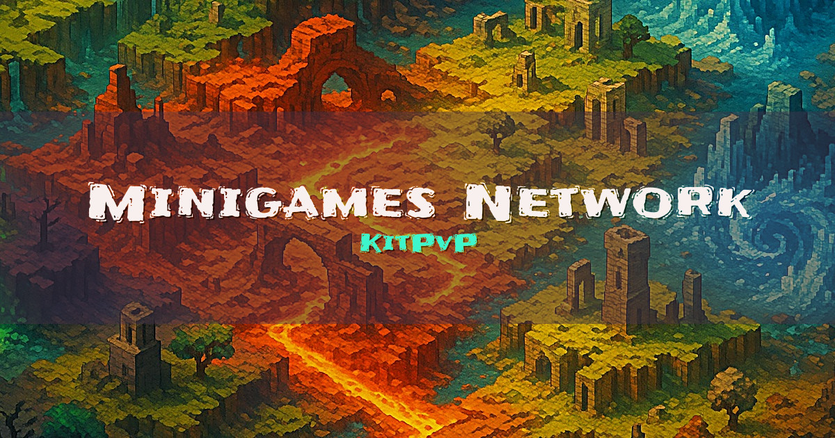 Minigames Network KitPvP Minecraft server