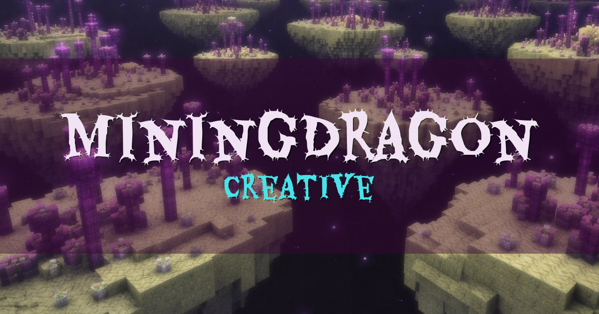 MiningDragon Creative Minecraft server