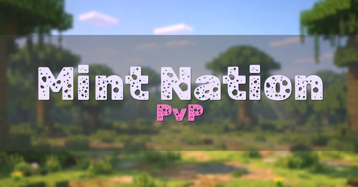 Mint Nation PvP Minecraft server