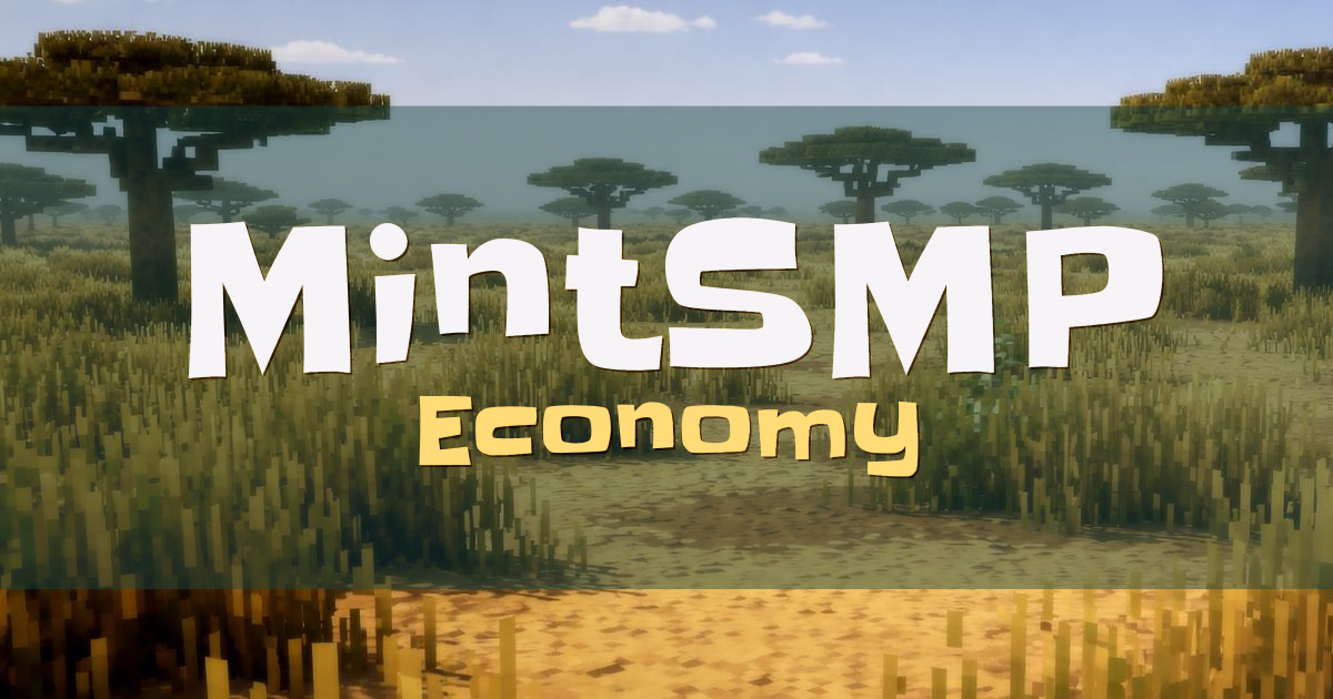 MintSMP Economy Minecraft server