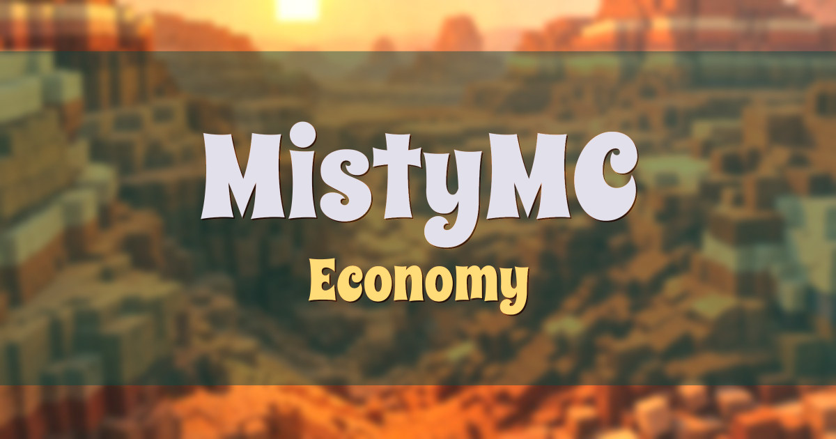 MistyMC Economy Minecraft server