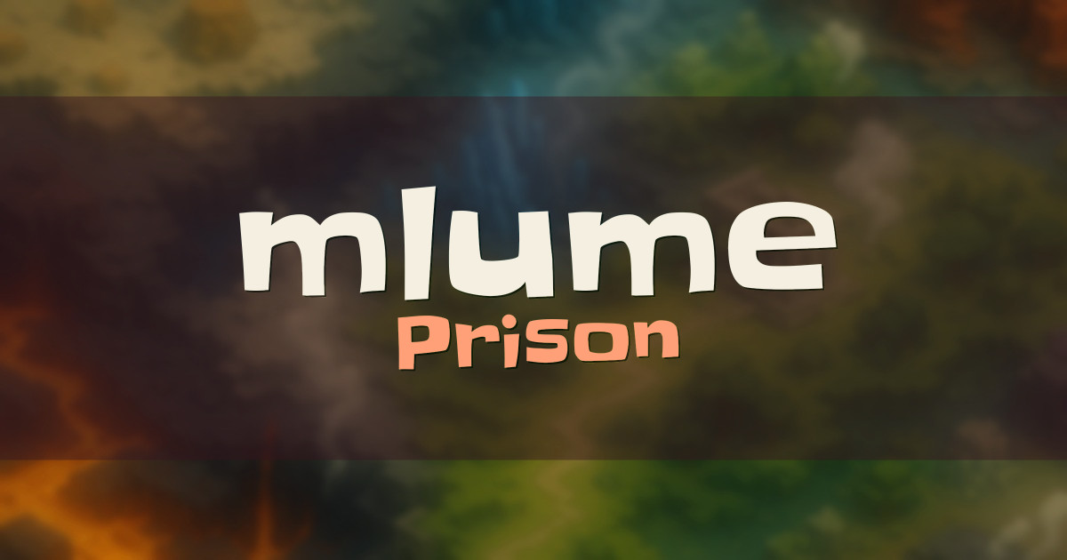 mlume Prison Minecraft server