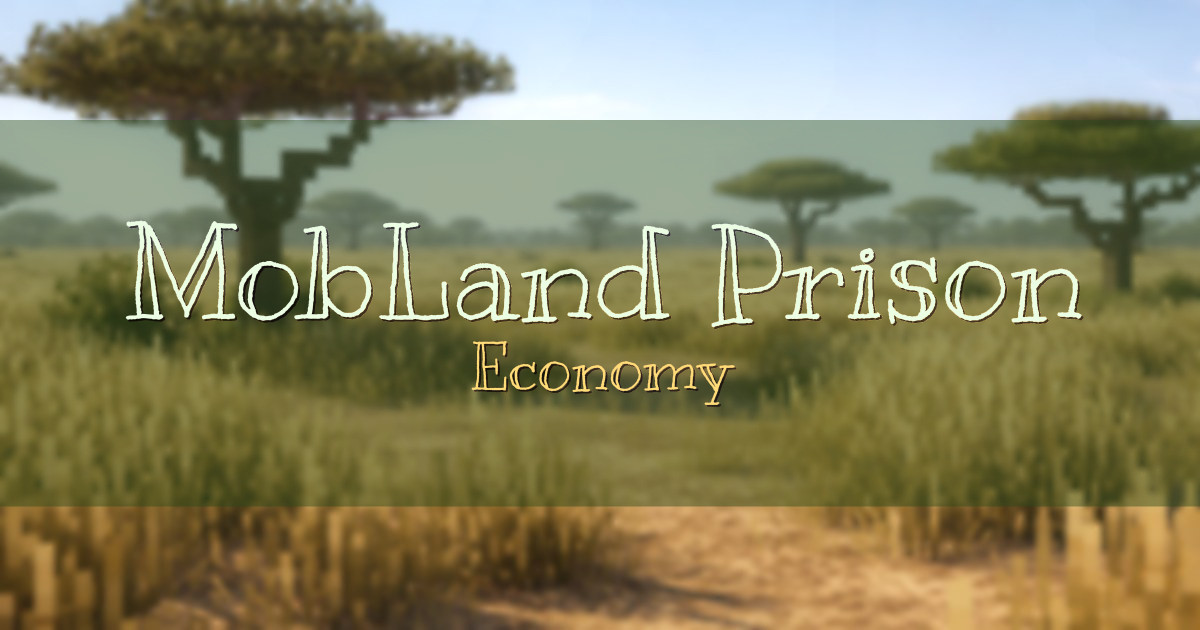 MobLand Prison Economy Minecraft server