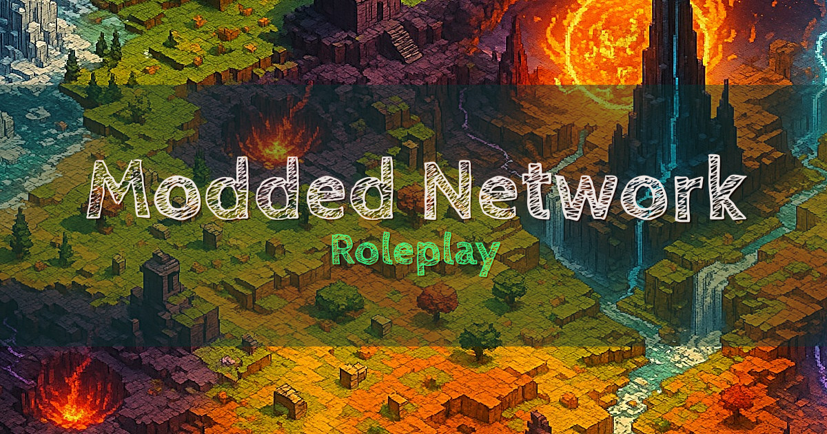 Modded Network Roleplay Minecraft server