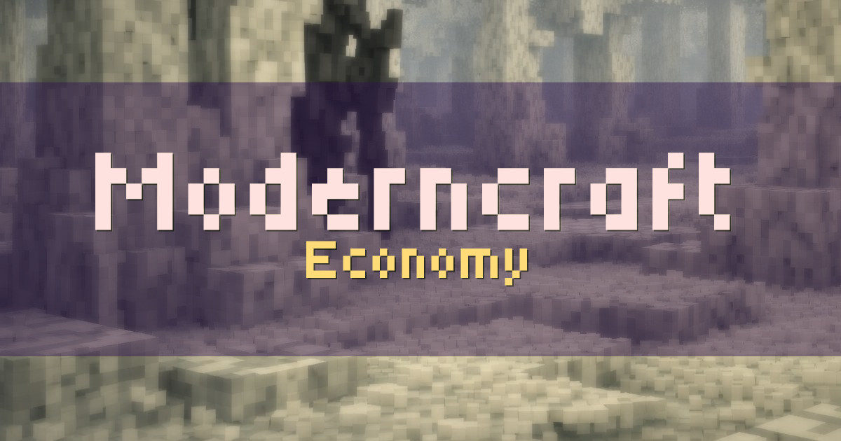 Moderncraft Economy Minecraft server