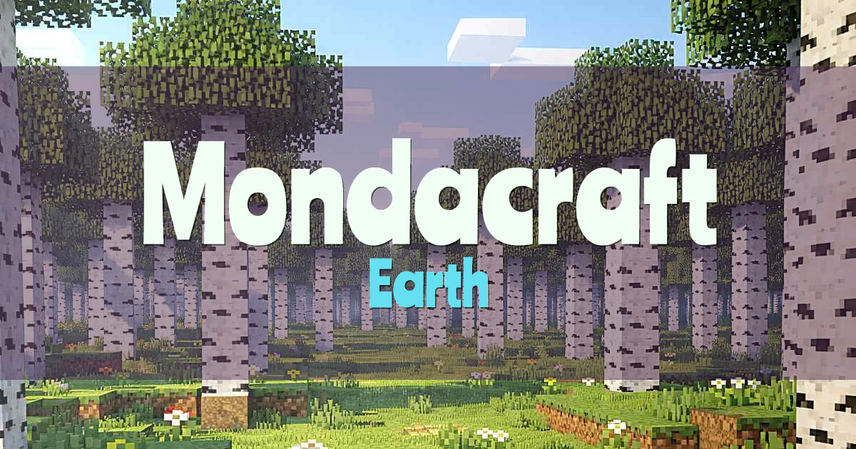 Mondacraft Earth Minecraft server