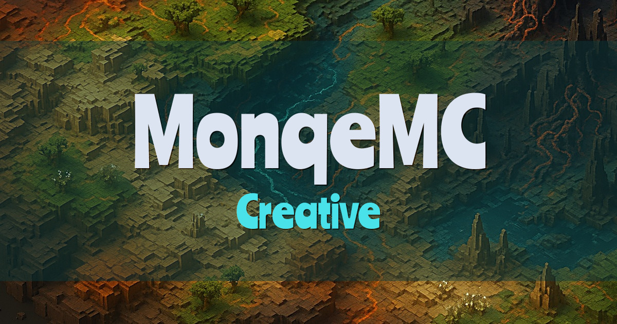 MonqeMC Creative Minecraft server