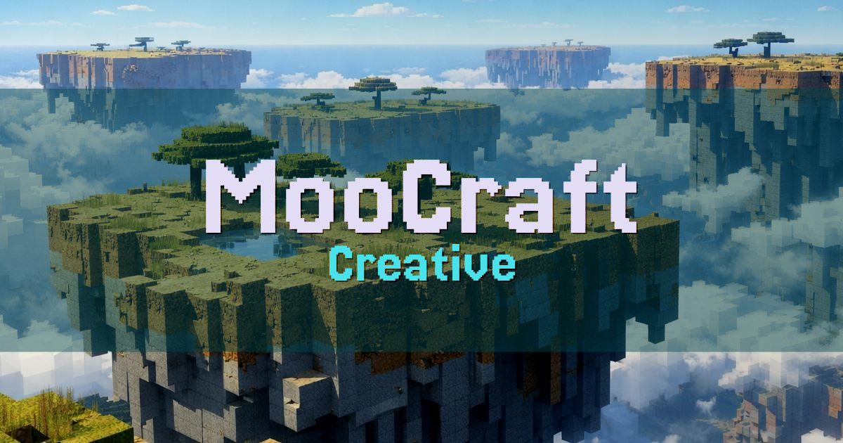 MooCraft Creative Minecraft server