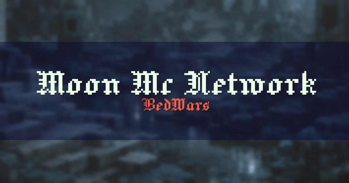 Moon Mc Network BedWars Minecraft server