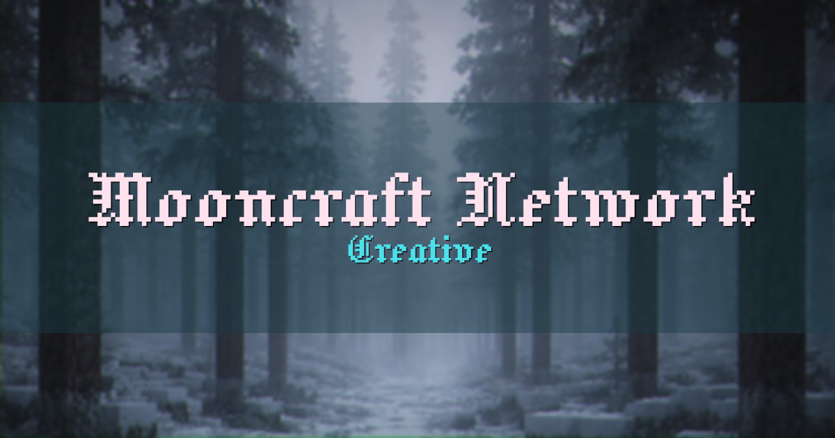 Mooncraft Network Creative Minecraft server