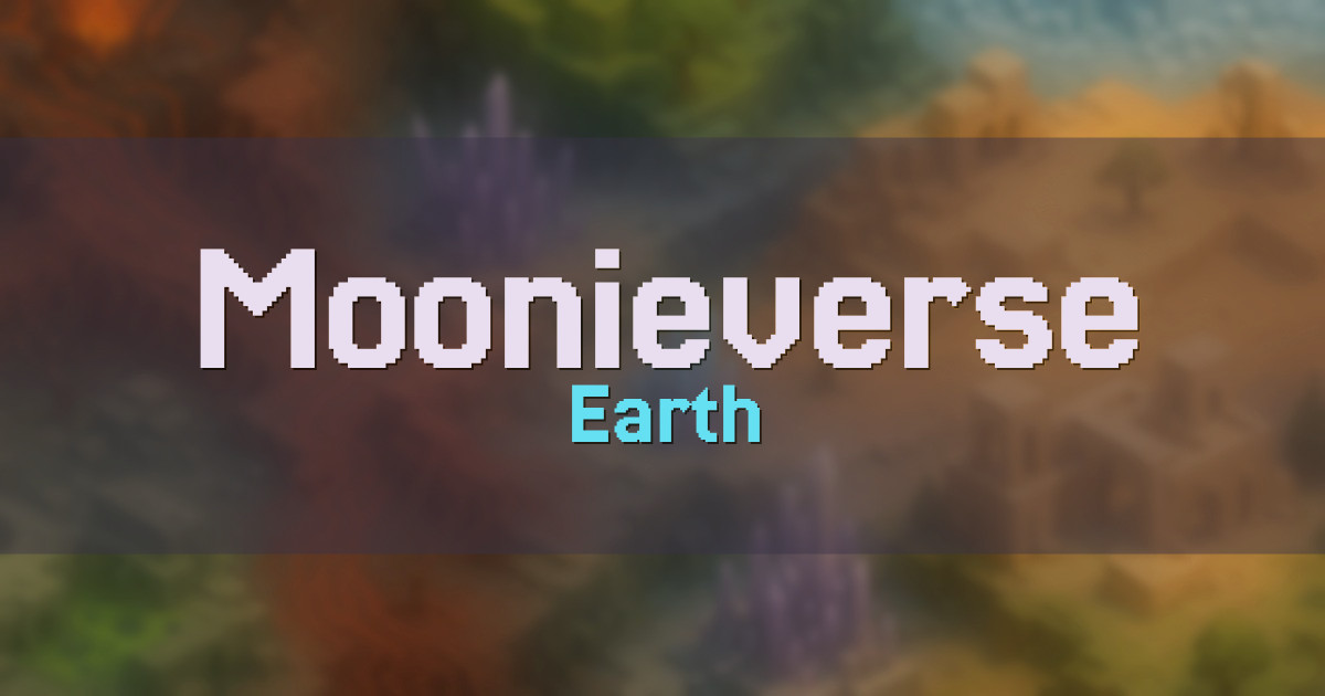 Moonieverse Earth Minecraft server
