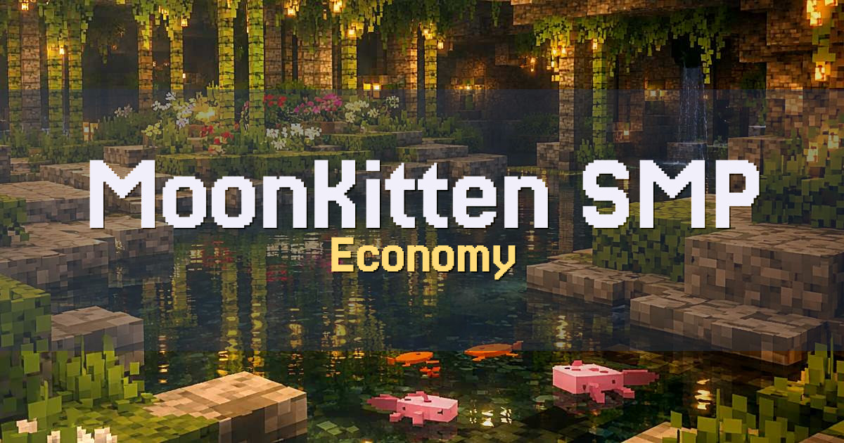 MoonKitten SMP Economy Minecraft server