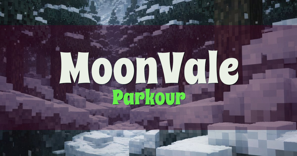 MoonVale Parkour Minecraft server