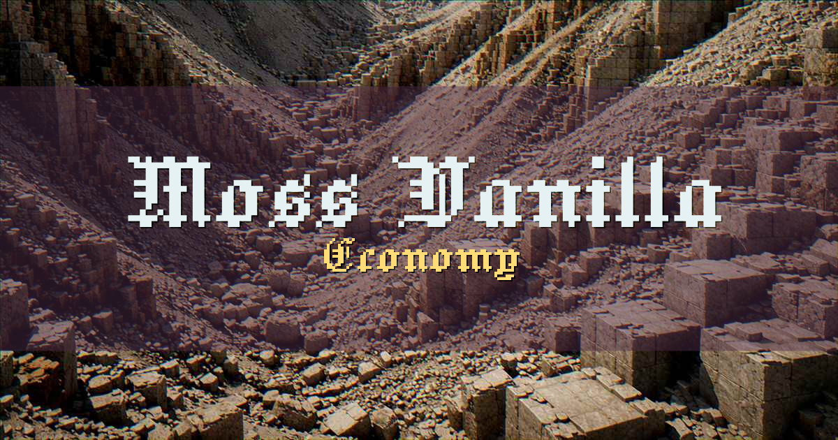 Moss Vanilla Economy Minecraft server