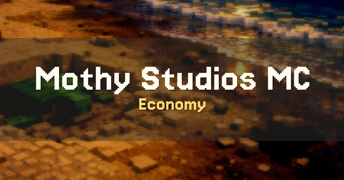 Mothy Studios MC Server Economy Minecraft server