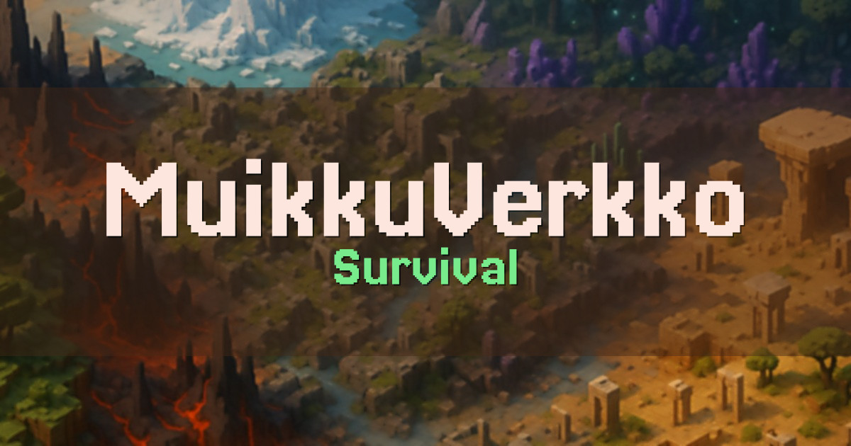 MuikkuVerkko Survival Minecraft server