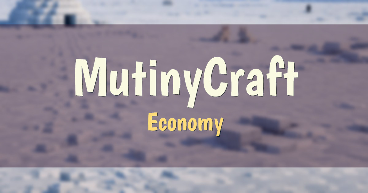 MutinyCraft Economy Minecraft server